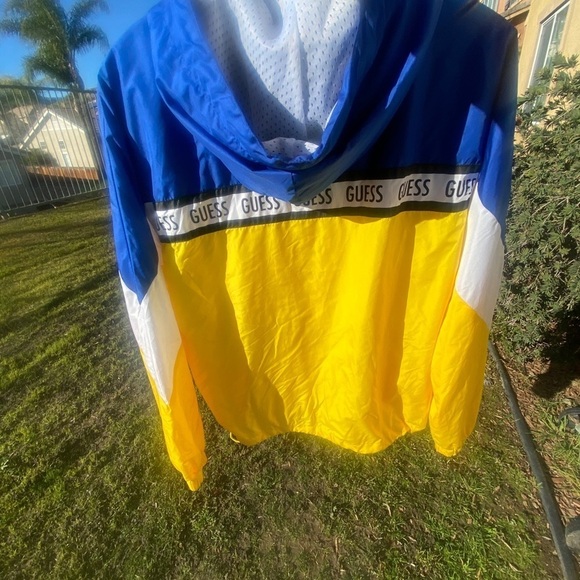GUESS windbreaker jacket , used - Picture 2 of 13